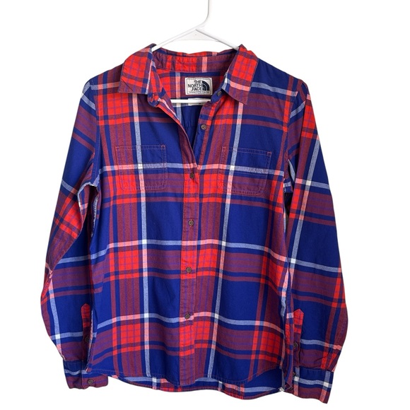The North Face Tops - The North Face Plaid Button Down Women’s Shirt